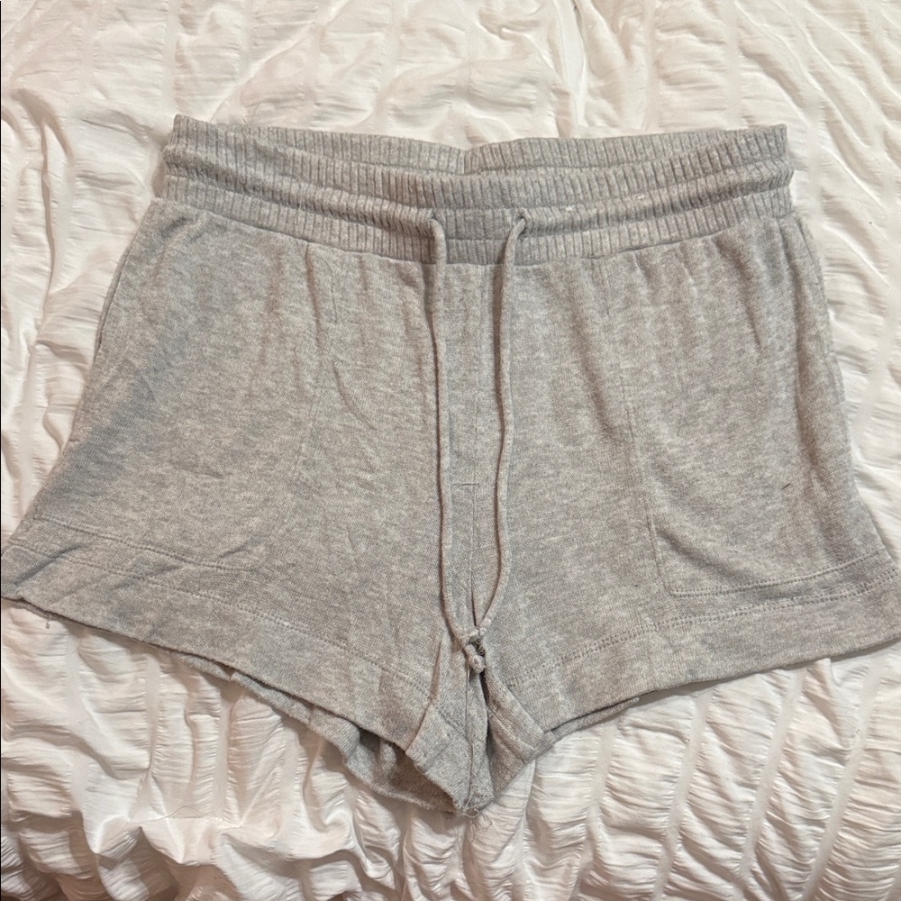 Stars Above Heather Gray Lounge Shorts